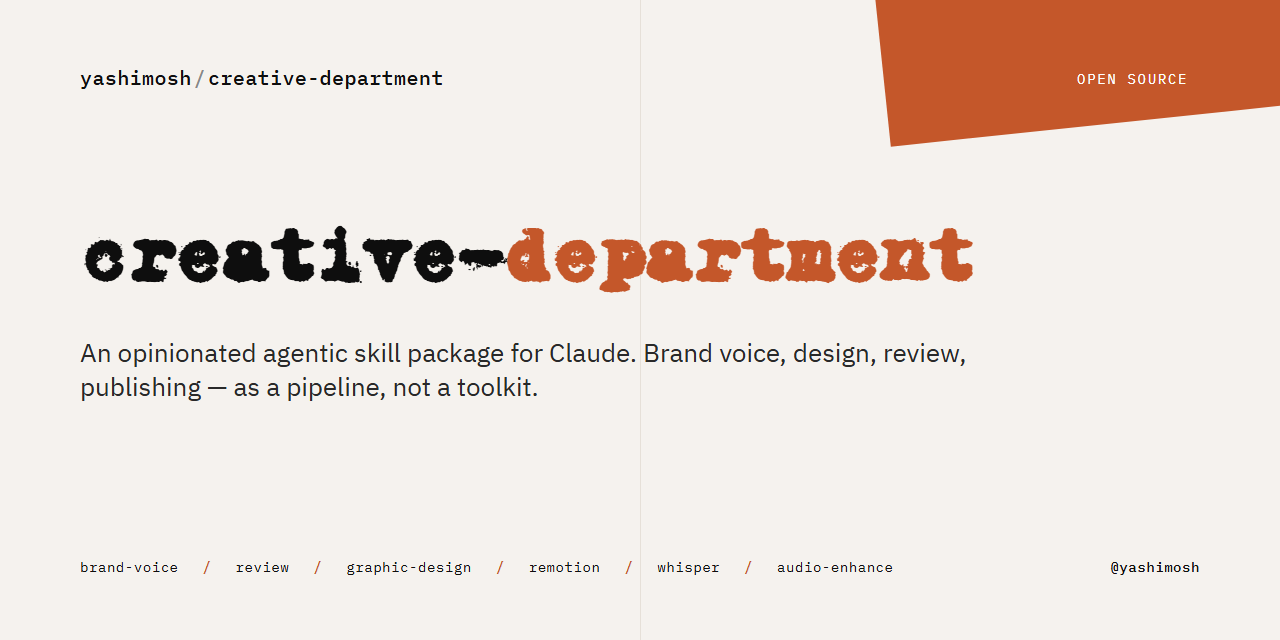 Creative Department