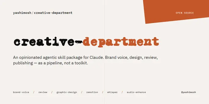 Creative Department